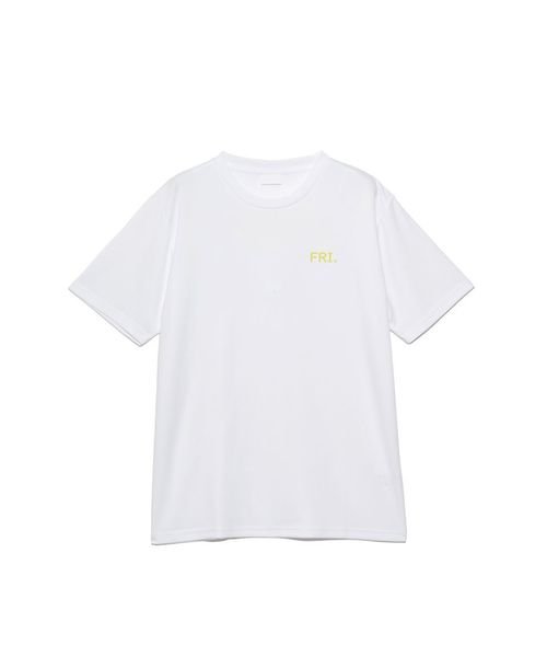 sanideiz TOKYO(サニデイズ トウキョウ)/for RUN テックカノコ ウィークリーTシャツ UNISEX/白FRI.