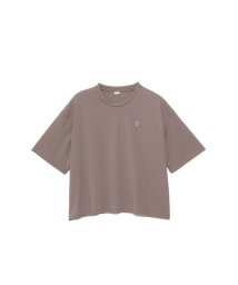 sanideiz TOKYO/for RUN ドライスムースpr オーバーサイズラインTシャツ LADIES/505673369
