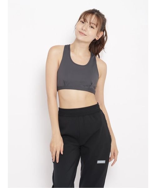 sanideiz TOKYO(サニデイズ トウキョウ)/FOR FITNESS ベアポリー ブラトップメッシュ LADIES/チャコールグレー