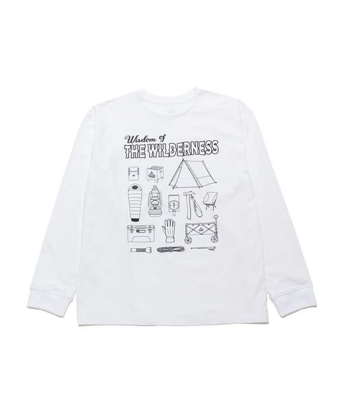 TARAS BOULBA(タラスブルバ)/ポリエステルロングTシャツ（持ち物）/ホワイト