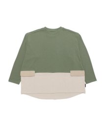 TARAS BOULBA/レディース ヘビーコットンポケットロングTシャツ/505808386