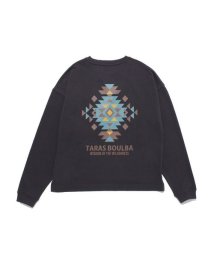 TARAS BOULBA/レディース ヘビーコットンロングＴシャツ（幾何学）/505808398