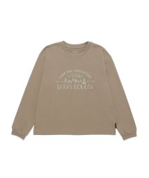 TARAS BOULBA/レディース ポリエステルロングＴシャツ（キャンプロゴ）/505808408