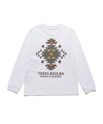 TARAS BOULBA/ジュニア ヘビーコットンロングTシャツ（幾何学）/505808416