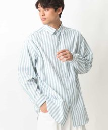 a.v.v (MEN)(アー・ヴェ・ヴェメンズ)/【人気No1シャツ】ストライプオーバーサイズシャツ/ミント