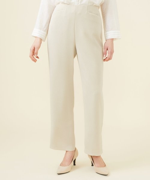 バックベンツ入りパンツ 