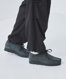 green label relaxing(グリーンレーベルリラクシング)/＜Clarks＞Wallabee GTX ワラビー ゴアテックス シューズ/MD.GRAY