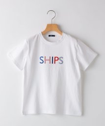 SHIPS KIDS(シップスキッズ)/SHIPS KIDS:80～90cm / SHIPS ロゴ TEE/オフホワイト