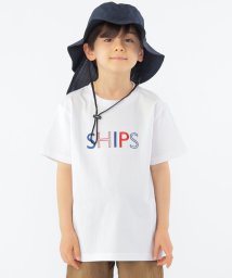 SHIPS KIDS(シップスキッズ)/SHIPS KIDS:100～160cm / SHIPS ロゴ TEE/オフホワイト