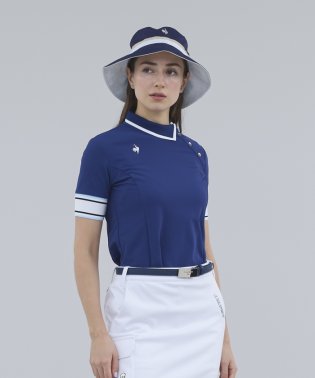 le coq sportif GOLF /変形襟五分丈シャツ【RIJOUME/リジューム】/505875852