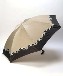 LANVIN en Bleu(umbrella)(ランバンオンブルー（傘）)/折りたたみ傘　サテンプリント/ベージュ