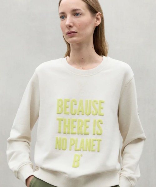 ECOALF WOMEN(ECOALF WOMEN)/EFESO BECAUSE スウェット / EFESO SWEATSHIRT WOMAN/オフホワイト