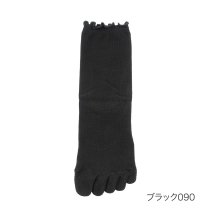 manzoku/満足 ソックス 無地 クルー丈 指底パイル編み 足指が入りやすい着脱らくらく設計 福助 公式/505940748