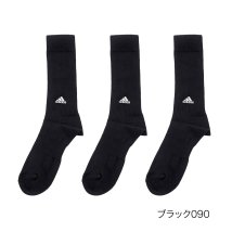 adidas/ADIDAS(アディダス) ソックス 無地 ワンポイント クルー丈 消臭 つま先かかと補強 破れにくい 福助 公式/505940782