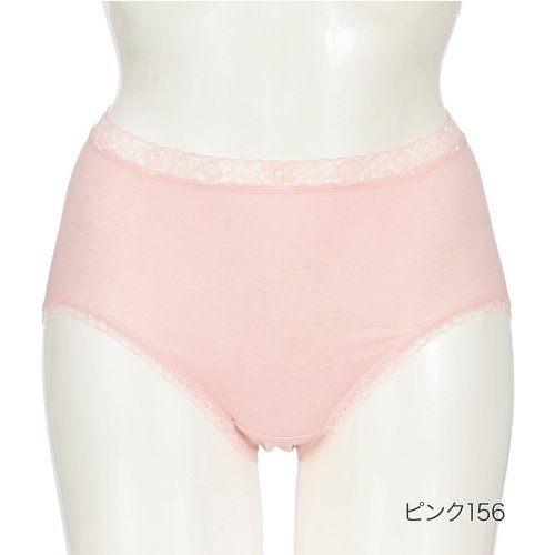 fukuske(フクスケ)/Silky Beauty(シルキービューティ) ショーツ 深履き スタンダードタイプ 深ばき 日本製 福助 公式/ピンク