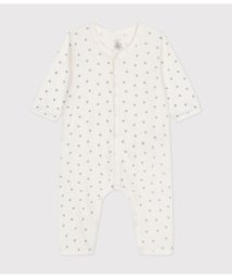 PETIT BATEAU/プリント足なしロンパース/505952108