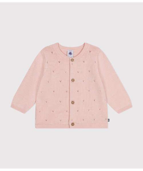 コットンニットカーディガン(505952185) | プチバトー(PETIT BATEAU 
