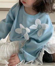 aimoha/【aimoha－KIDS－】子供服　立体花飾り付けスウェット/505953016