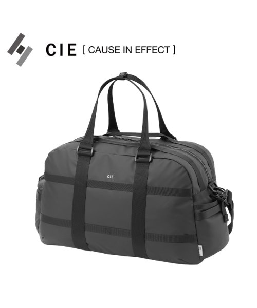 CIE(シー)/CIE シー ボストンバッグ ダッフルバッグ メンズ レディース ブランド 撥水 防水 日本製 34L 2WAY 032205/ブラック