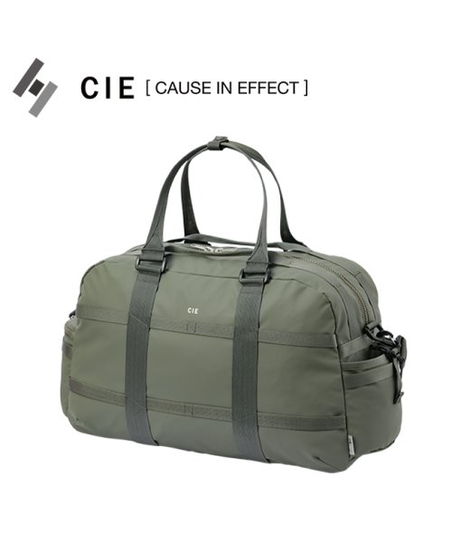 CIE(シー)/CIE シー ボストンバッグ ダッフルバッグ メンズ レディース ブランド 撥水 防水 日本製 34L 2WAY 032205/オリーブ