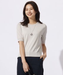 J.PRESS LADIES/【洗える】BASIC HT－COTTON クルーネック ニット/505953400