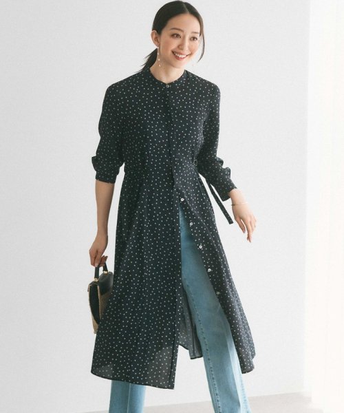 【洗える】バックサテンアムンゼン タイプリント ワンピース 【洗える】バックサテンアムンゼン ワンピース C2092894947 (15972円)