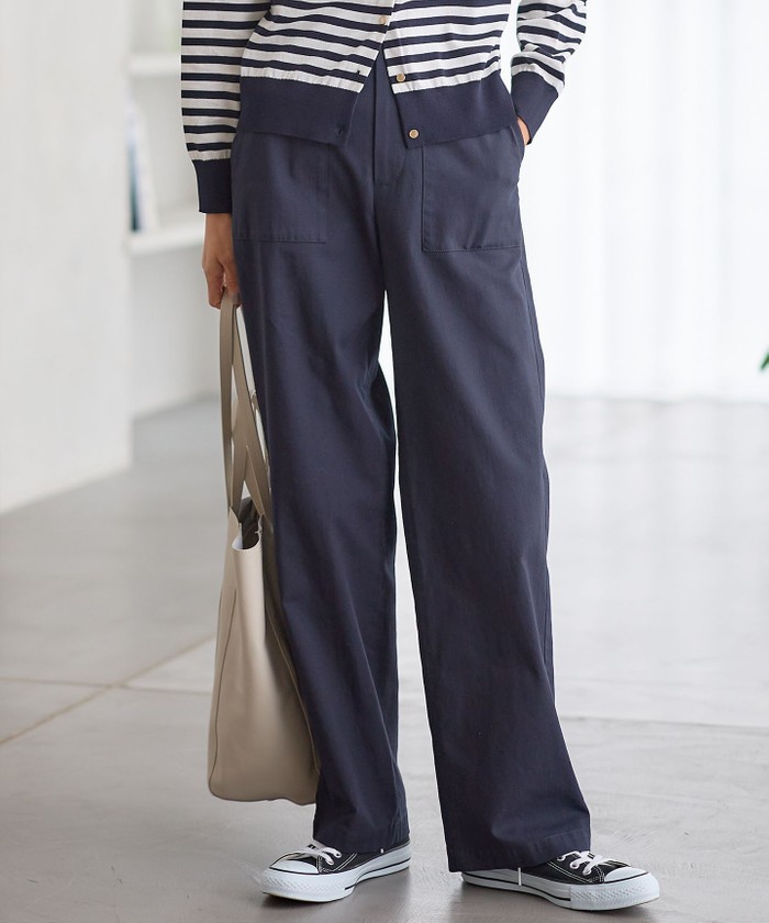 ブルー系｜パンツ｜23区 (Lサイズ)(ニジュウサンク Lサイズ)｜阪急