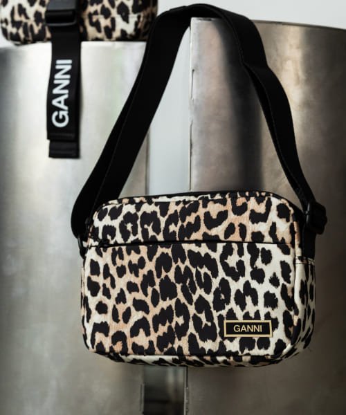 URBAN RESEARCH(アーバンリサーチ)/GANNI　RecycledTechFestival Bag/LEOPARD