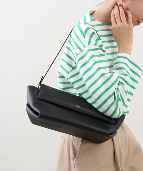 IENA(イエナ)/【MIUUR/ミユール】GINZA LEATHER BAG レザーバッグ/ブラック