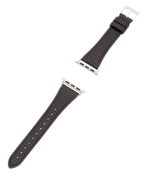 HIROB Ladys(ヒロブ　レディース)/【KUROCURRANT / クロカラント】Apple watch belt / Italian leather/ブラックA