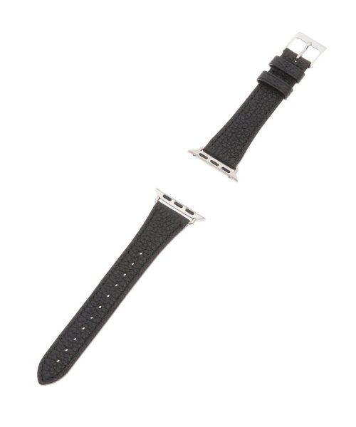 HIROB Ladys(ヒロブ　レディース)/【KUROCURRANT / クロカラント】Apple watch belt / Shrink leather/ブラック