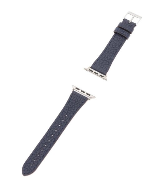 HIROB Ladys(ヒロブ　レディース)/【KUROCURRANT / クロカラント】Apple watch belt / Shrink leather/ネイビーB