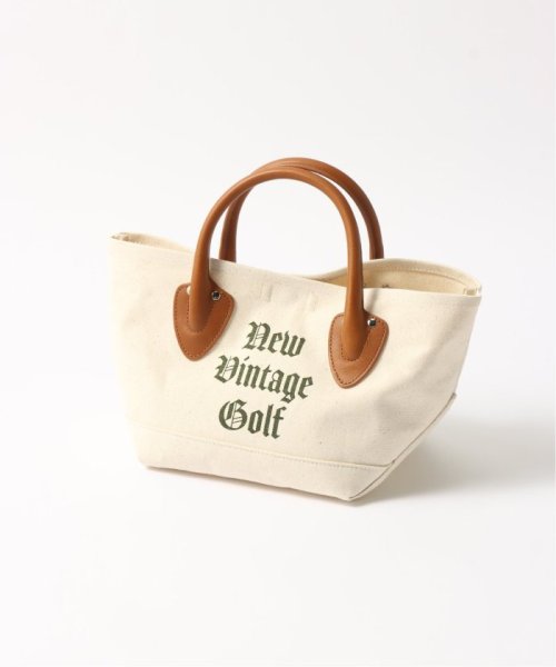 EDIFICE(エディフィス)/【MIZUNO / NEW VINTAGE GOLF】Leather Handle Golf Cart Bag/ナチュラル