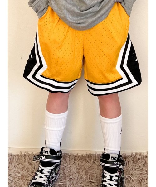 Jordan(ジョーダン)/ジュニア(140－170cm) ショートパンツ JORDAN(ジョーダン) JDN AIR DIAMOND SHORT/YELLOW