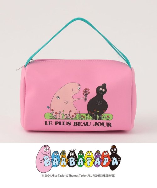 green label relaxing （Kids）(グリーンレーベルリラクシング（キッズ）)/【別注】＜BARBAPAPA＞EX ポーチ/PINK