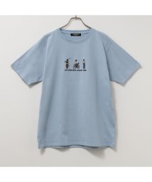 MAC HOUSE(men)/T－GRAPHICS ティーグラフィックス 胸刺繍半袖Tシャツ MC24－672－21T/505940901