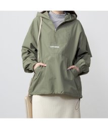 MAC HOUSE(women)(マックハウス（レディース）)/CONVERSE コンバース ナイロンアノラックパーカー 4182－8360/オリーブ