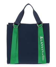 LANVIN en Bleu(BAG)(ランバンオンブルー（バッグ）)/バリエ 2wayトート/ネイビー