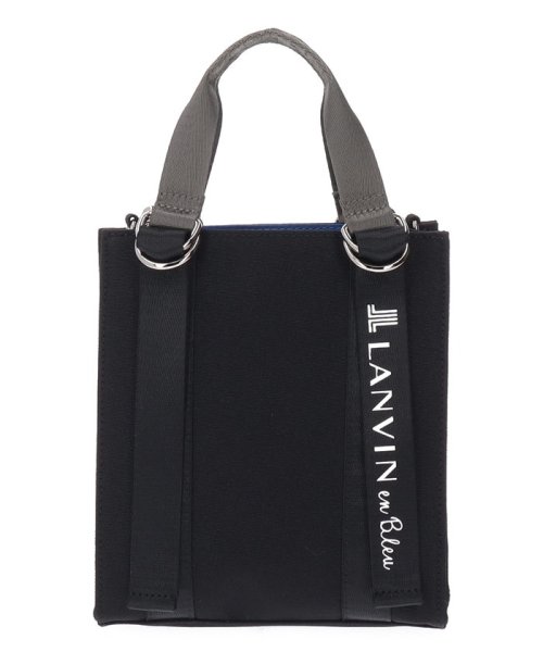 LANVIN en Bleu(BAG)(ランバンオンブルー（バッグ）)/バリエ 2wayミニトート/ブラック