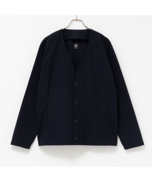 MAC HOUSE(men)(マックハウス（メンズ）)/NAVY FIT ネイビーフィット ストレッチカーディガン 433165MH/ネイビー