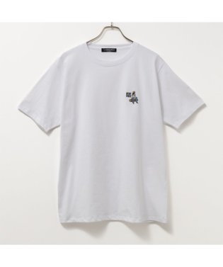 MAC HOUSE(men)/T－GRAPHICS ティーグラフィックス ワンポイント刺繍半袖Tシャツ MC24－673－21T/505944945