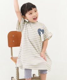 devirock/名札穴あかない 半袖ワンピース 子供服 キッズ ベビー 女の子 半袖ワンピース ノースリーブワンピース ワンピース /505951934