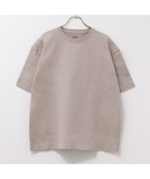 MAC HOUSE(men)(マックハウス（メンズ）)/GOOD CREW グッド クルー USコットン半袖Tシャツ QMH/03909SS/ベージュ