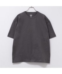 MAC HOUSE(men)(マックハウス（メンズ）)/GOOD CREW グッド クルー USコットン半袖Tシャツ QMH/03909SS/チャコール