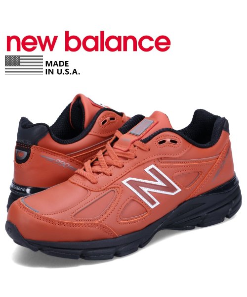 new balance(ニューバランス)/ ニューバランス new balance 990 スニーカー メンズ Dワイズ MADE IN USA ブラウン U990RB4/その他