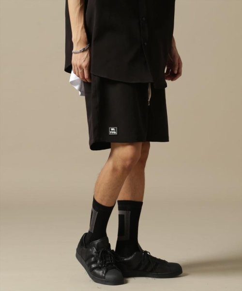 LHP(エルエイチピー)/WHITELAND/OWL/P－TECK SHORTS/ブラック