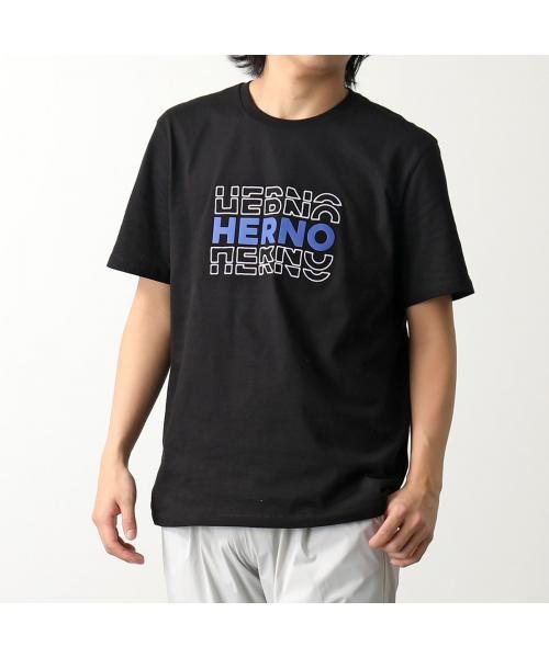 HERNO(ヘルノ)/HERNO 半袖 Tシャツ JG000195U 52000 ロゴ コットン/その他系1