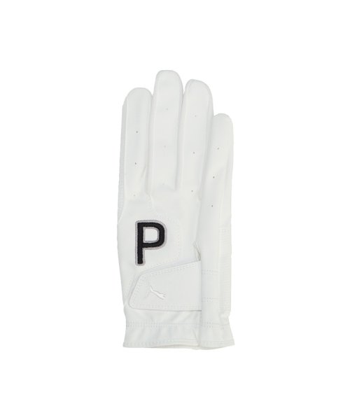 PUMA(PUMA)/メンズ ゴルフ P グローブ 右手用/BRIGHTWHITE-PUMABLACK