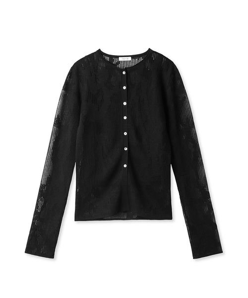 レースニットトップス 予めご了承ください