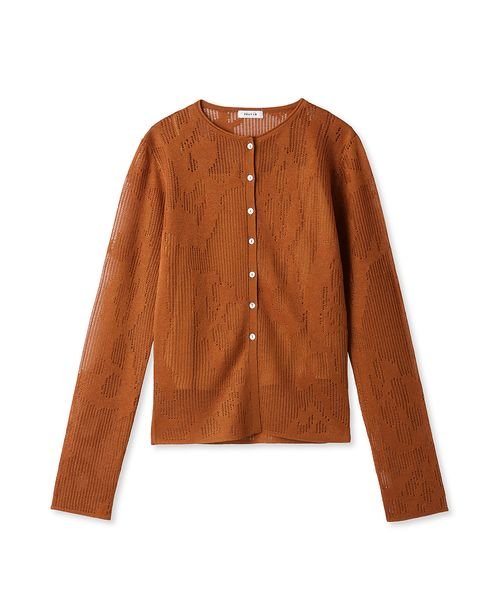 レースニットトップス 予めご了承ください